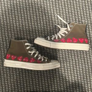 Olive green, Comme des garçon - Converse